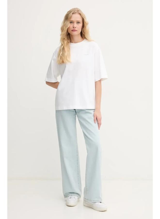 كالفن كلاين جينز تيشيرت بياقة دائرية - Image 4