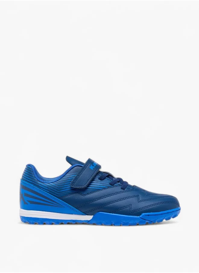 كابا Boys' Printed Sports Shoes with Hook and Loop Closure