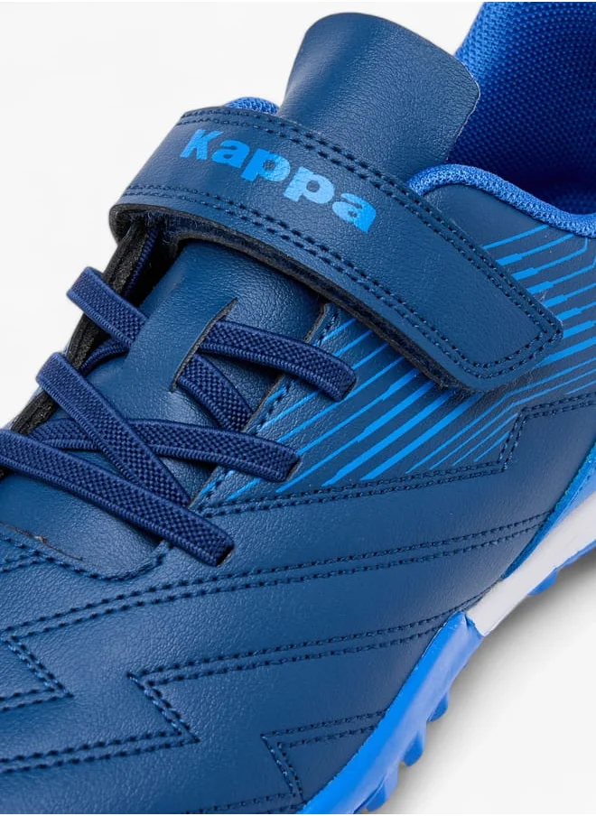 كابا Boys' Printed Sports Shoes with Hook and Loop Closure