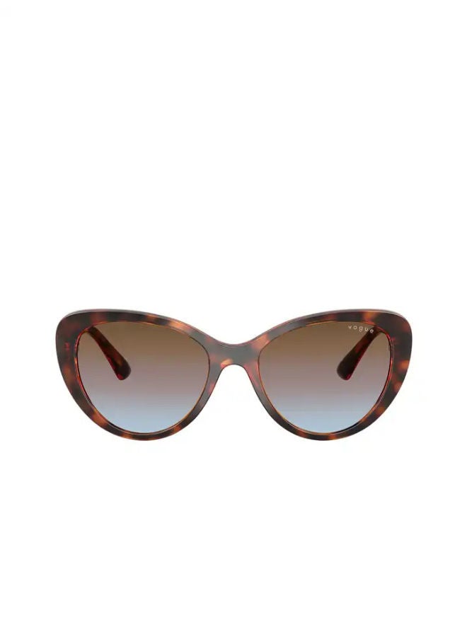 Vogue Women Full Rim Butterfly Sunglasses 0VO5649SI 54 - Image 1