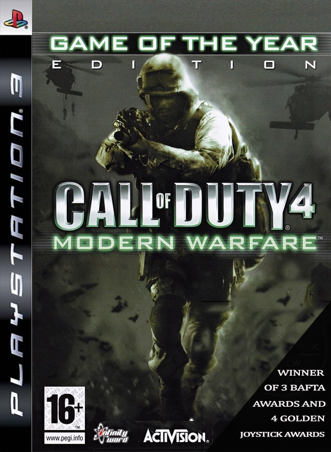 Call Of Duty 4 Modern Warfare_Game Of The Year Edition - Action & Shooter - playstation_3_ps3