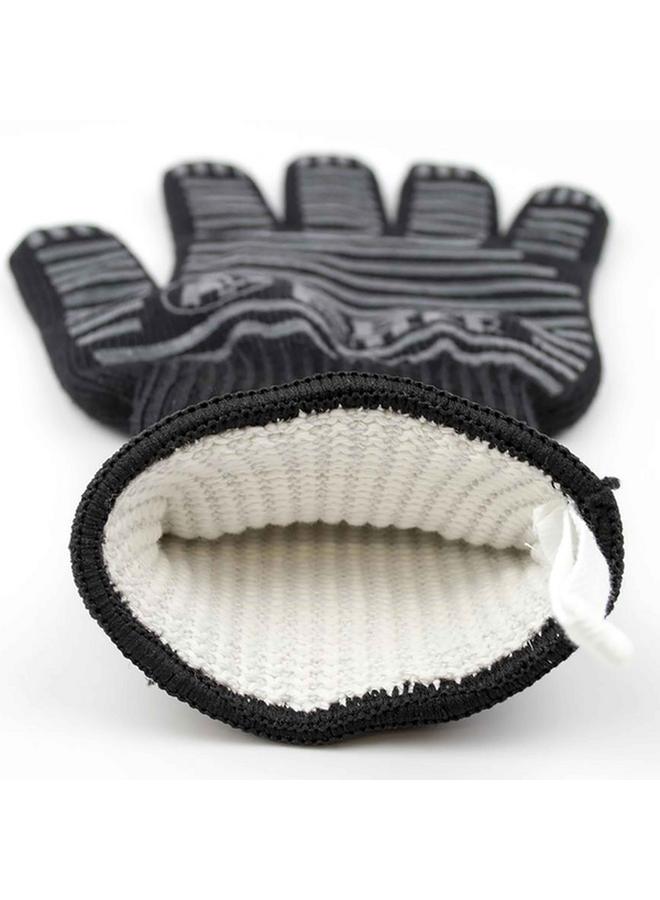 BBQ Premium Quality Meta-Aramidm Material Butler Heat Resistance Grill Gloves - Image 3