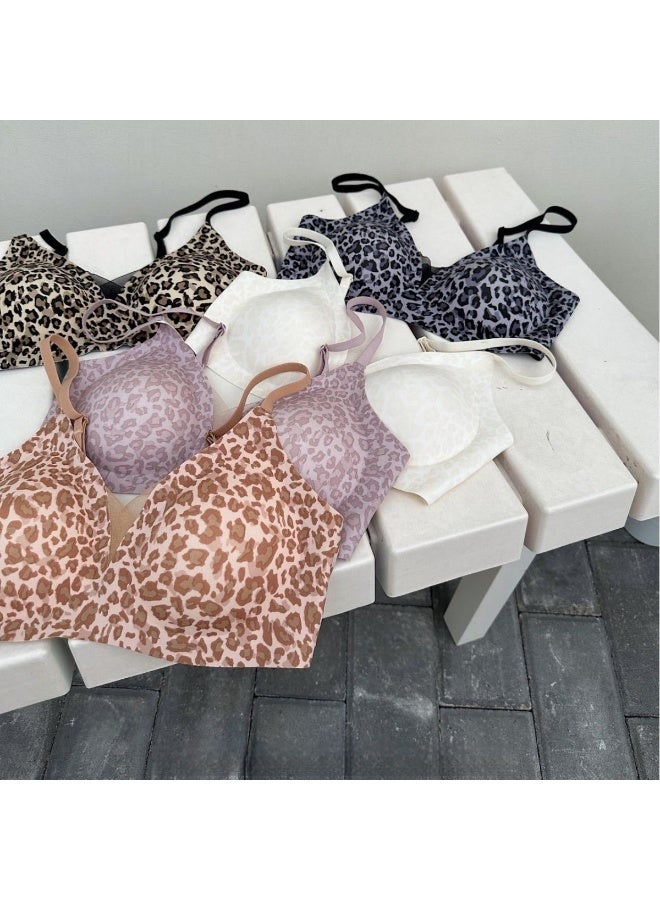 KUYING Brand New Comfortable Skin Friendly Breathable Bra  Set Of 5  - Image 1