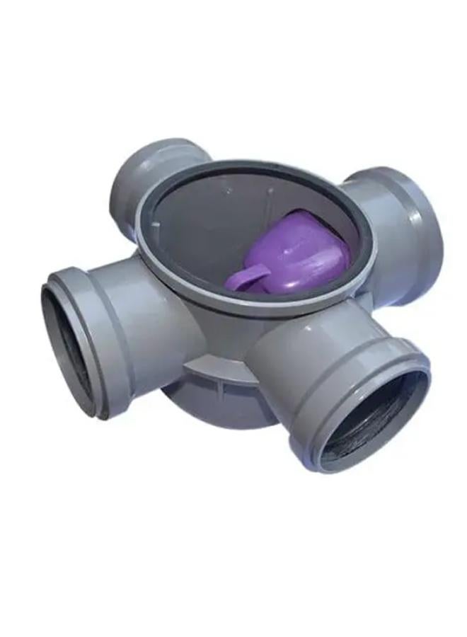 kessel Biba 3, inlet 63mm, outlet 75mm, with castell gray gasket