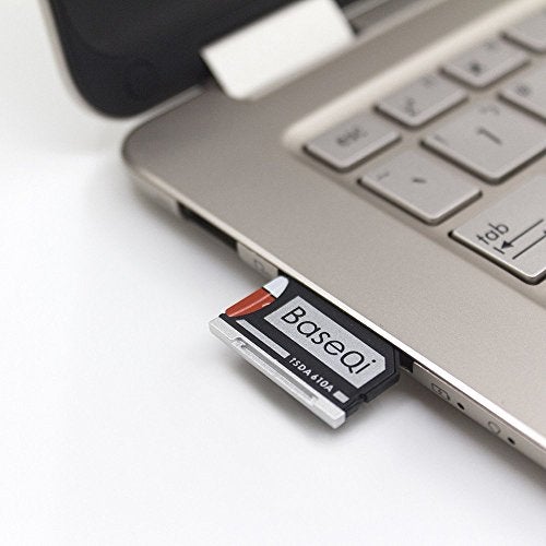 BASEQI Aluminum microSD Adapter for Asus ZenBook Flip ux360CA - Image 4