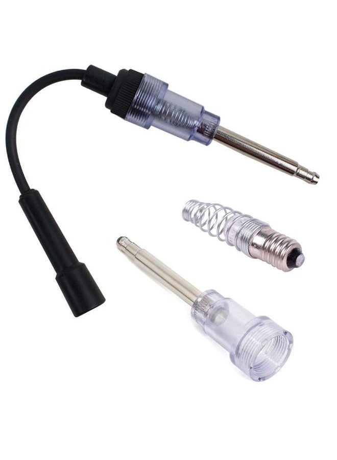 Morange in-Line Spark Plug Engine Ignition Tester 6-12V Pick Up Coil Armature Diagnostic Detector Tool for Automotive Car Lawnmower Internal External Engine - Image 2