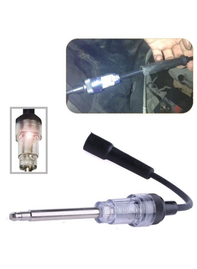 Morange in-Line Spark Plug Engine Ignition Tester 6-12V Pick Up Coil Armature Diagnostic Detector Tool for Automotive Car Lawnmower Internal External Engine - Image 3