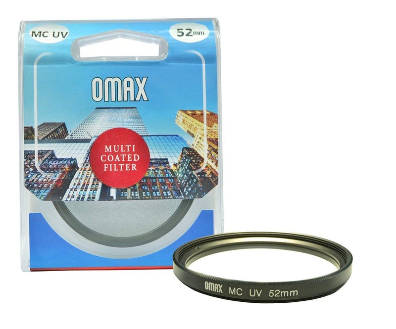Omax 52mm Multi-Coated UV Filter for Nikon 50mm f/1.8D - Image 1