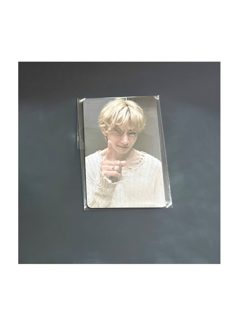 NIBEMINENT 1 قطعة بطاقات لومي بي تي إس V لجمع الهدايا لمحبي كيبوب - Image 1