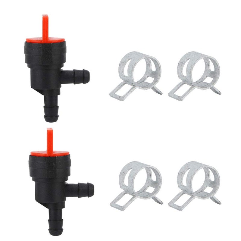 2 Pieces 90 Degree Brass Fuel Shutoff Valve For 698181 494539 697944 - Image 2