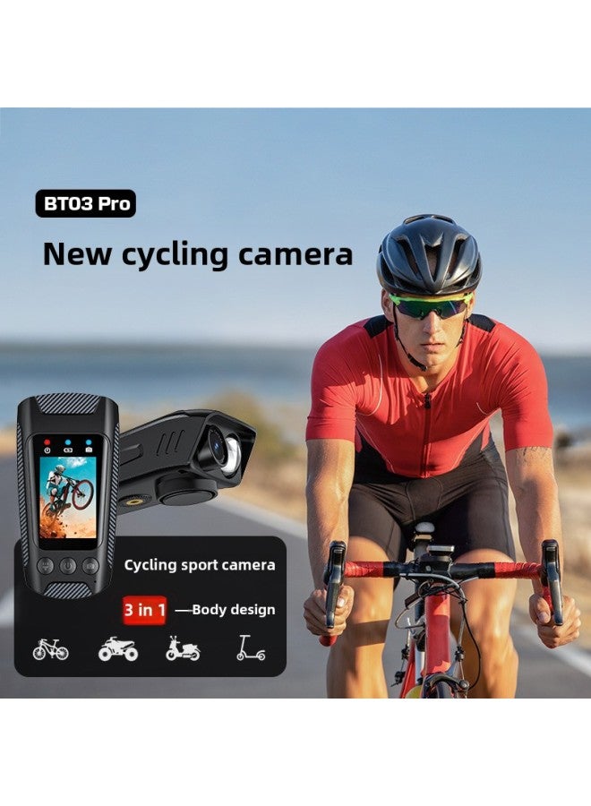 Generic Hot Sports Camera BT03Pro Cycling Camera Outdoor Special Bicycle Helmet Recorder-Color:Bt03pro—real 4k—eis True Anti-shake (standard Configuration)  - Image 1