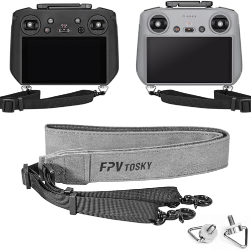 FPVtosky Lanyard for DJI RC 2 RC RC Pro 2 Mini 5 Pro Lanyard RC Neck Strap Soft Leather Lanyard Compatible with DJI FlipMini 4 Mini3 Mavic 4 Air 3S Remote Controller Accessories - Image 1