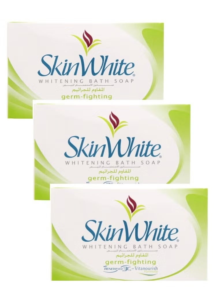 skin white Whitening Bath Soap Germ - 135g x 3