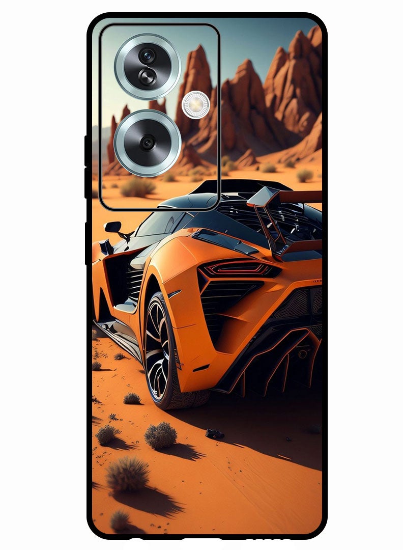 Theodor Protective Case Anti Scratch Shock Proof Bumper Cover For Oppo A2 Car in Desert - Image 1