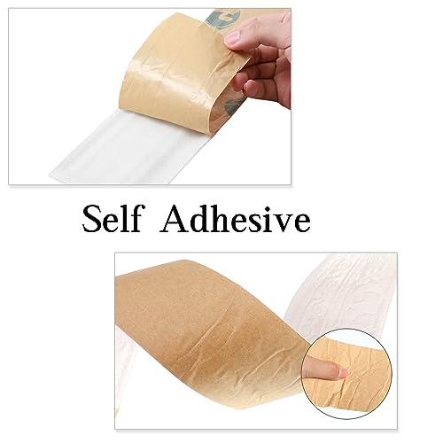 TaoBary 90 x 3 Inch Self Adhesive Flexible Foam Molding Trim Wallpaper Border 3D Sticky Decorative Wall Lines Peel and Stick Wall Baseboard Trim for Hotel Home DIY Decoration(12 Roll) - Image 4
