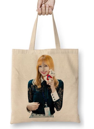Print Shop Blackpink Lisa Tote Bag Long Handle