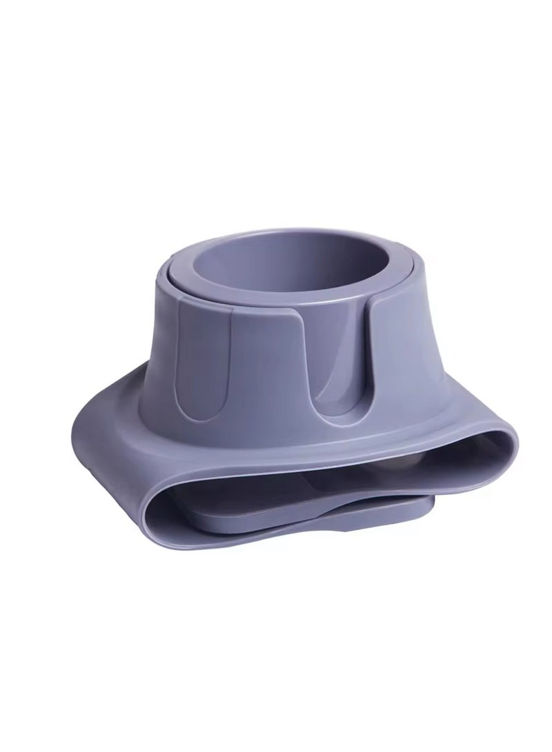 BLUE CORAL Sofa Storage Tray Anti Slip Silicone Sofa Storage Tray Drink Coaster Tray Waterproof Armrest Stand Cup Holder Home Organizer (Grey) - Image 2