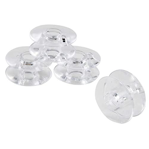 SINGER Bobbins Class 66 Transparent Plastic Bobbins – Replacement Bobbins for Sewing Machine, Bobbins Sewing Machine, Sewing Machine Bobbins, Sewing Machine Accessories, 4ct - Image 5
