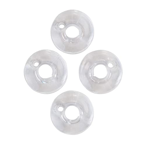 SINGER Bobbins Class 66 Transparent Plastic Bobbins – Replacement Bobbins for Sewing Machine, Bobbins Sewing Machine, Sewing Machine Bobbins, Sewing Machine Accessories, 4ct - Image 2