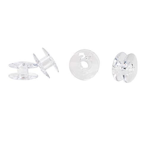 SINGER Bobbins Class 66 Transparent Plastic Bobbins – Replacement Bobbins for Sewing Machine, Bobbins Sewing Machine, Sewing Machine Bobbins, Sewing Machine Accessories, 4ct - Image 4