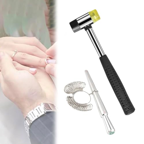 Zthluyc Rubber Hammer Small Plastic Mallet: Jewelry hammer Small rubber mallet Plastic hammers Soft hammers for use with jewelry, handicrafts, furniture assembly, etc.(25MM) - Image 2