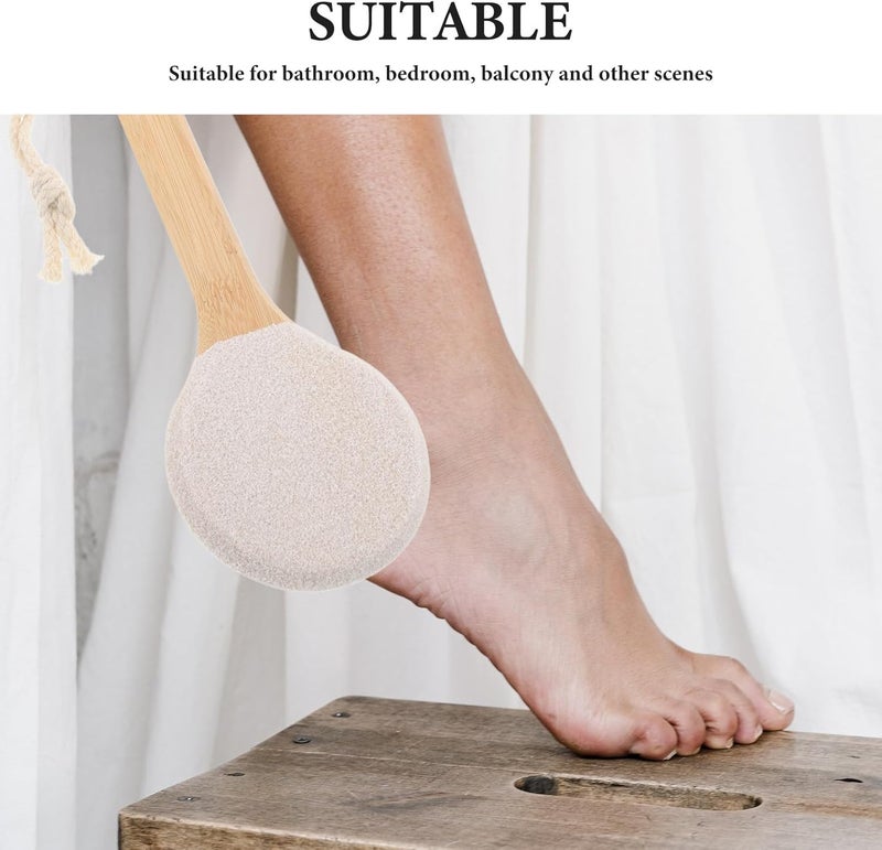 Multi-Functional Foot File for Thick Skin, Exfoliating Scrubber for Dry Cracked Feet, Dead Skin Remover Pedicure Brush, Hand and Care Tool(White) - Image 5