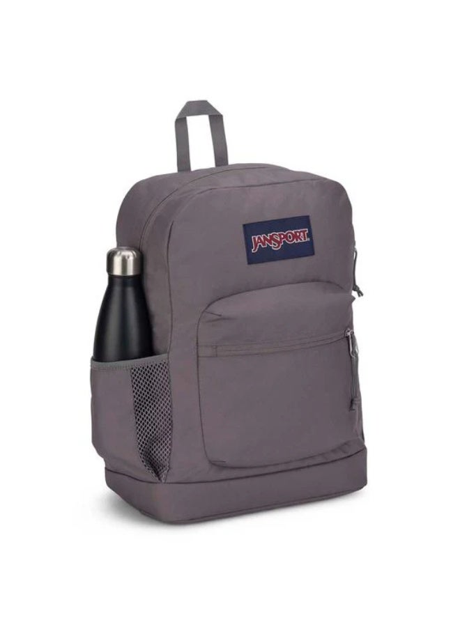 JanSport Unisex Fashion Backpack CROSS TOWN PLUS GRAPHITE GREY - Image 3