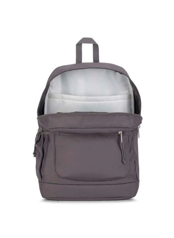 JanSport Unisex Fashion Backpack CROSS TOWN PLUS GRAPHITE GREY - Image 4
