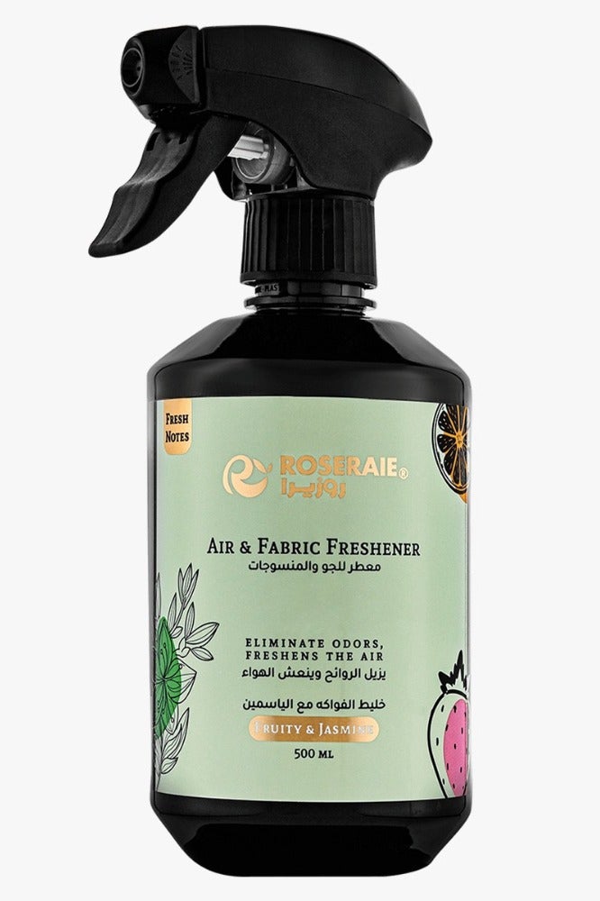 ROSERAIE Rosera Air and Fabric Freshener, Fruity Pattern with Black Jasmine, 500ml