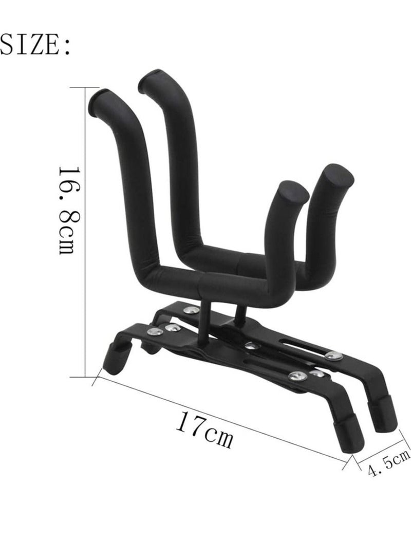 ميغاريا Foldable Ukulele Violin Stand Black - Image 3