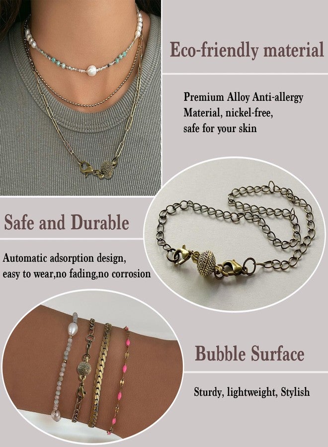 Heather's CF Necklace Clasps and Closures for Jewelry Making 10 Sets Secure Lobster Clasps for Necklaces and Bracelet Brass Jewelry Clasp-Heather's cf - Image 4