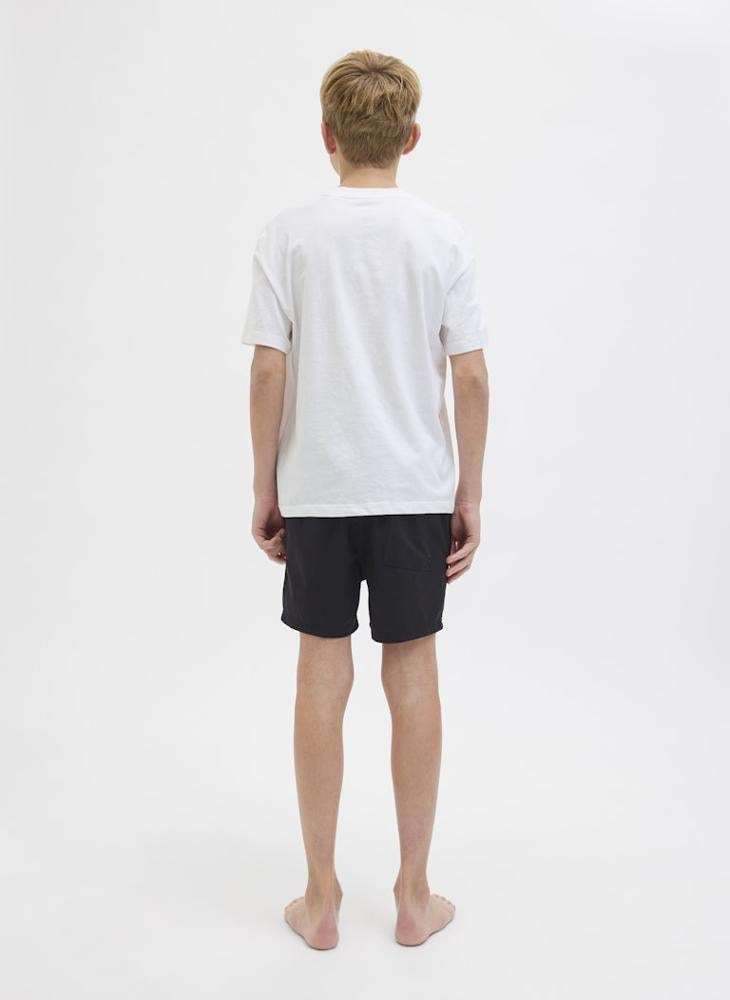Jack & Jones Junior - JPSTMAUI JJSWIM DB WB AKM SN JNR - Image 1