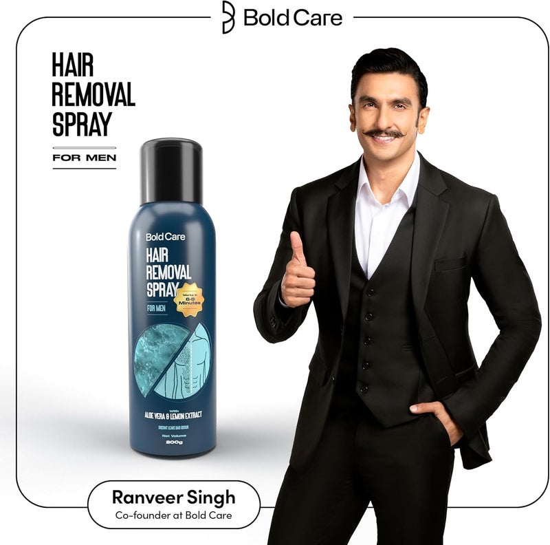 Bold Care Hair Removal Spray for Men - 200ml - Image 3
