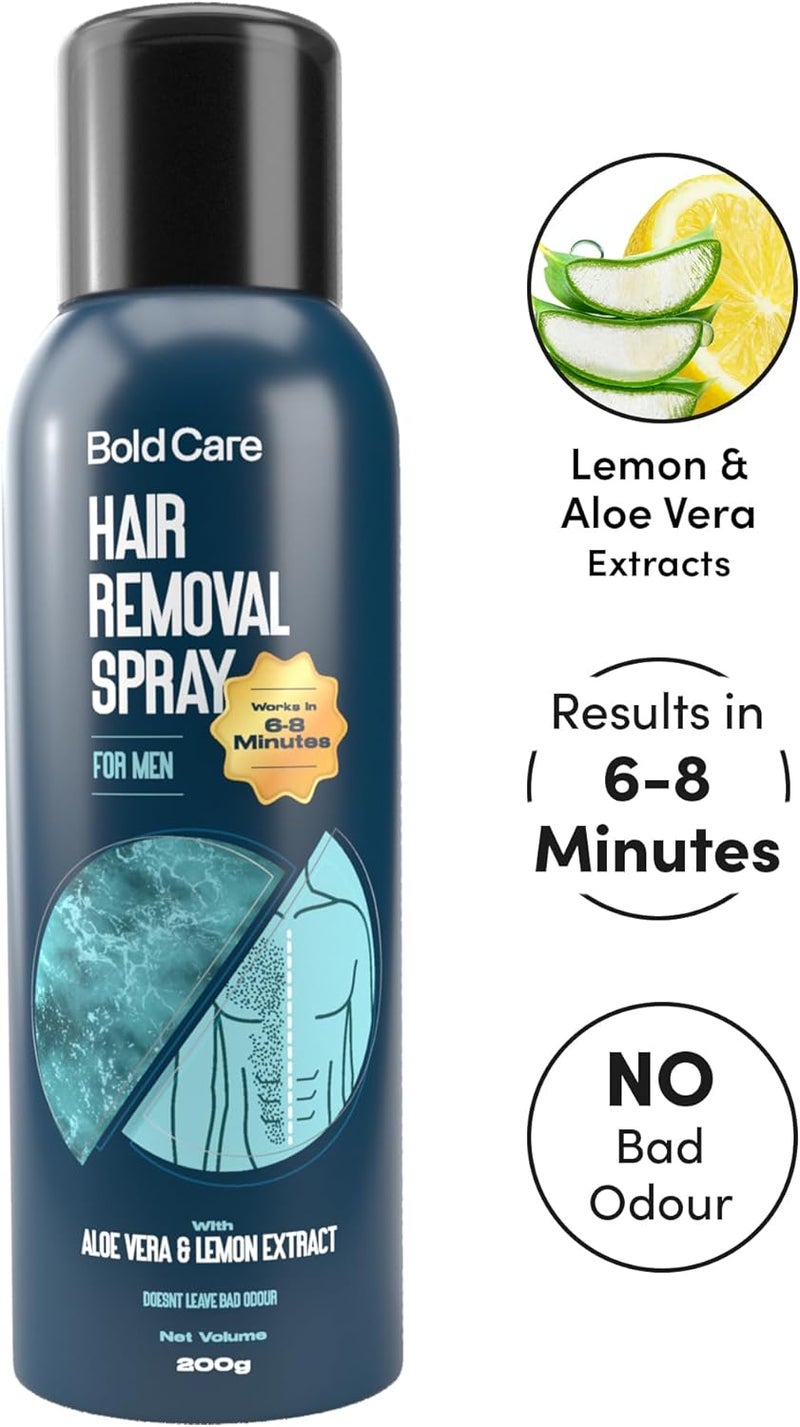 Bold Care Hair Removal Spray for Men - 200ml - Image 2