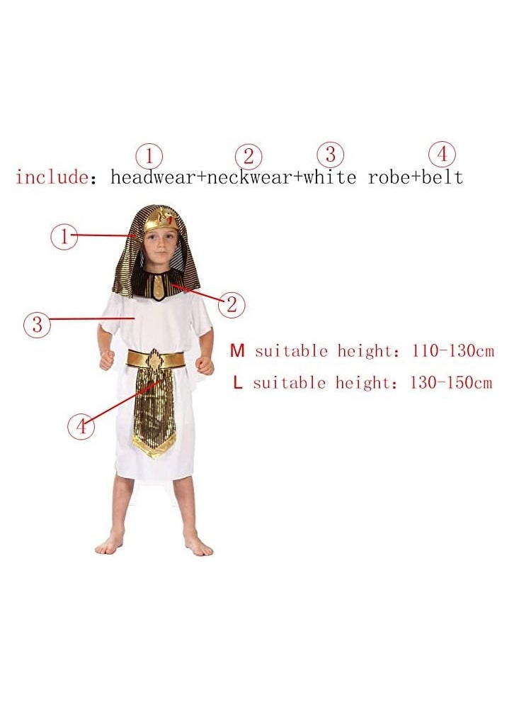 Al Aoyama - Kid's Egyptian Pharaoh Costume Costume boy's Pharaoh Costume - Image 1
