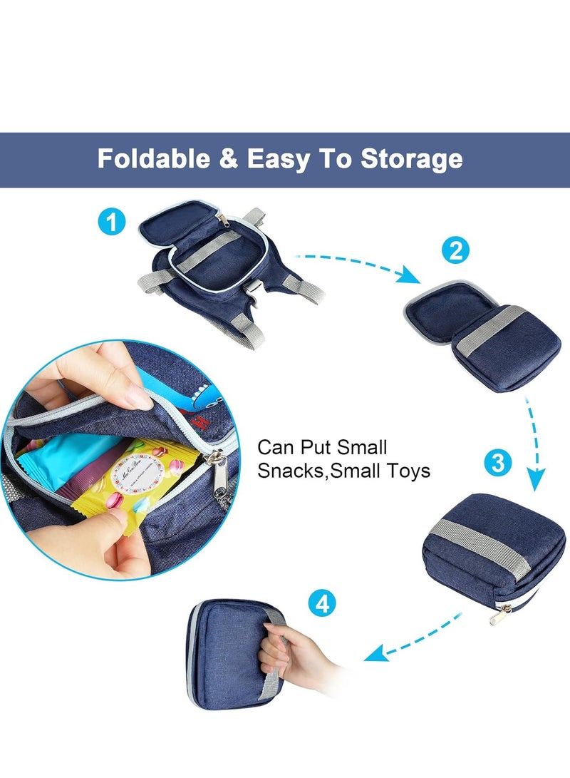 3 in 1 Toddler Harness Leashes + Anti Lost Wrist Link, Kids Harness Children Leash for Girls, Child Anti Lost Leash Baby Cute Harness Belt Strap Hold Kids Close While Walking - Image 4