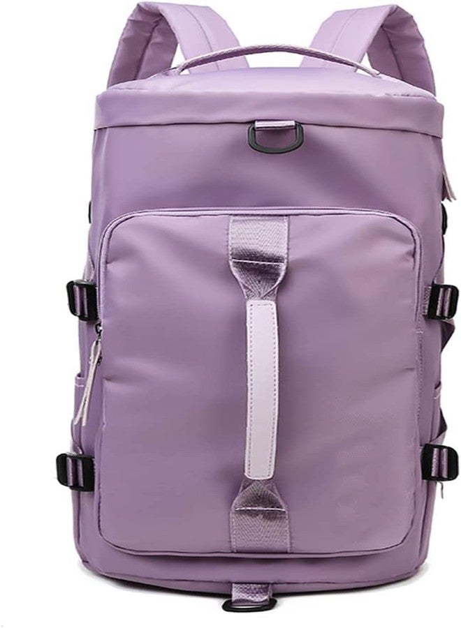 Cyrox Water Resistant Casual Travel Backpack Daypack Bag Portable Travel Duffle Bag, Multifunctional Outdoor Sports Gym Handbag Lightweight Overnight Shoulder Bag (1Pcs) - Image 1