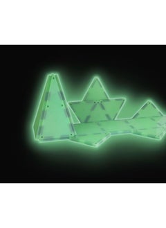 MAGNA-TILES Glow In The Dark 16-piece Set, Original 3d Magnetic Building Tiles, For Kids Ages 3+  - Image 3