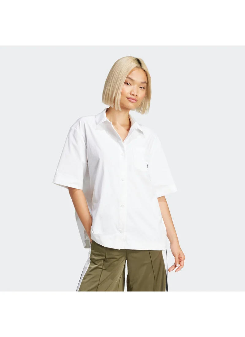 Adidas adidas ESS S SHIRT LS White Originals Women OTHER SHIRTS
