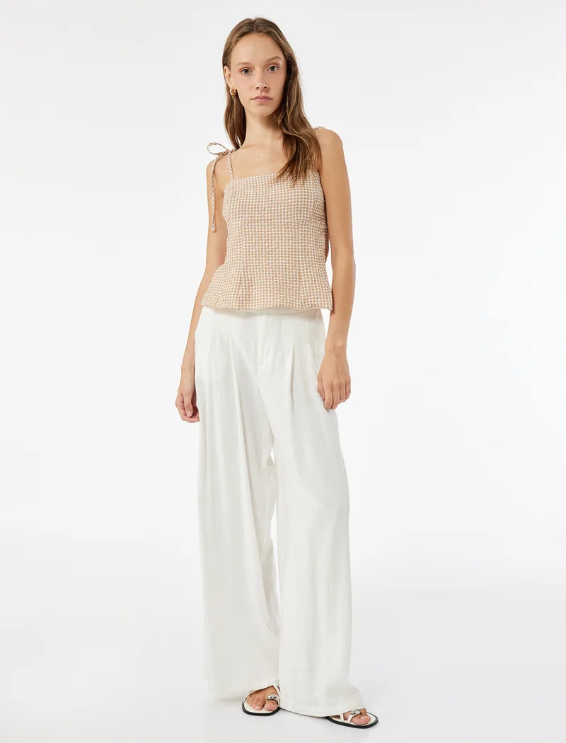 كوتون Sleeveless Blouse