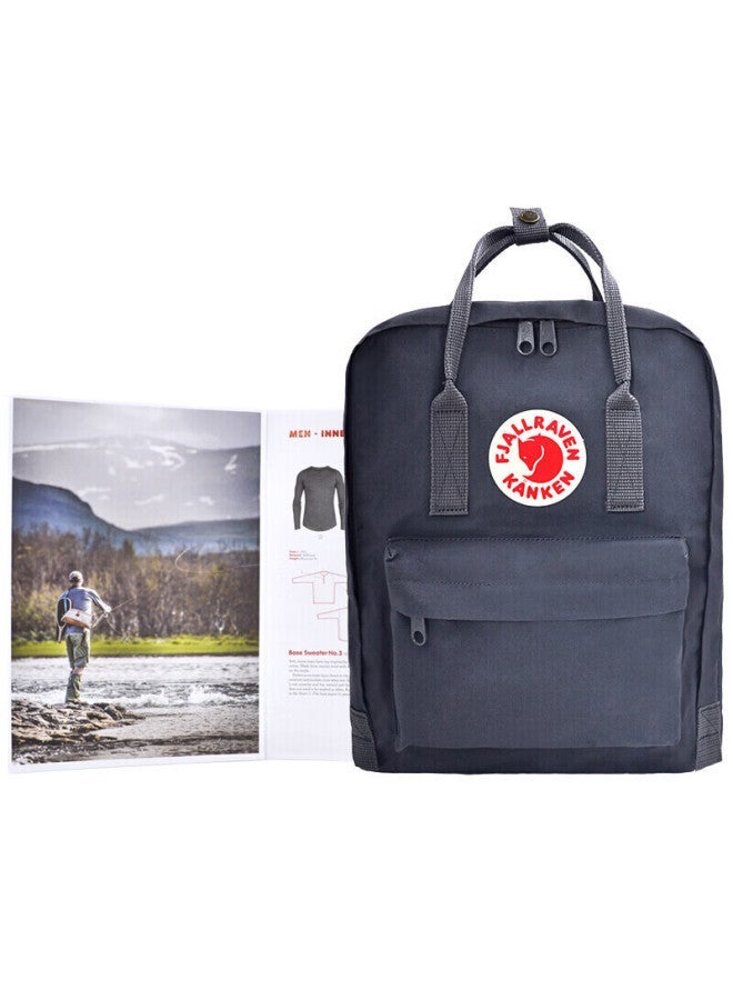 Fjallraven Arctic Fox Backpack, Casual Large Capacity Backpack For Men And Women, School Bag 23510-031 Graphite Black 16l, Qixi - Image 3