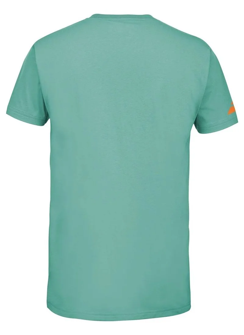 Babolat Babolat Padel Padel Cotton Tee Men-6Ms24441-8011, Color - Green, (French Brand)