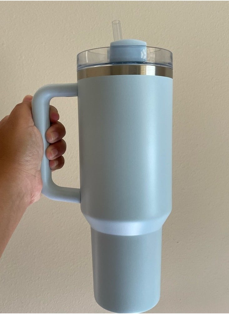 Stanley - H2.0 FlowState Stainless Steel Vacuum Insulated Tumbler with Lid and Straw for Water, Iced Tea or Coffee, Smoothie and More, 40 oz - Image 1