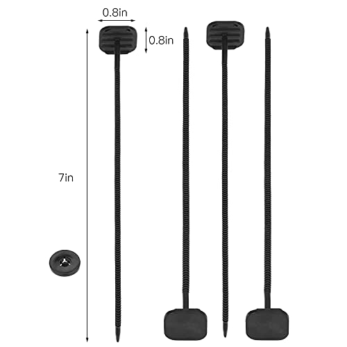 Mellbree Fan Mounting Kit, Mellbree 2-Pack Electric Radiator Fan Mounting Kit Compatible for Electric Cooling Fan and Transmission Cooler - Image 5