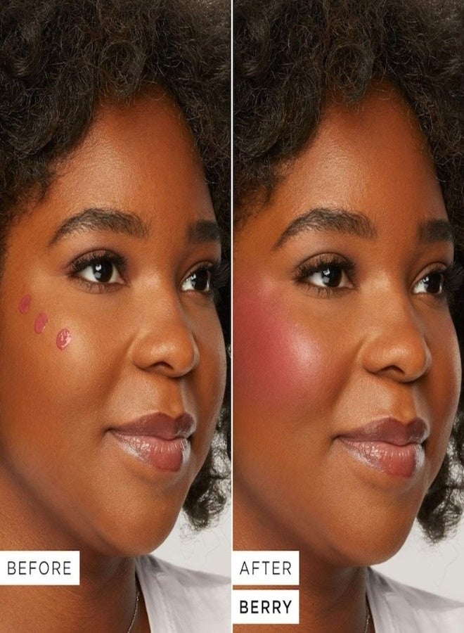 Tarte Cosmetics Tarte Maneater™ Blush & Glow™ Liquid Blush – Cheek Plump Berry | Berry Shade, Radiant Glow Finish, Buildable Liquid Formula, 8 mL - Image 3