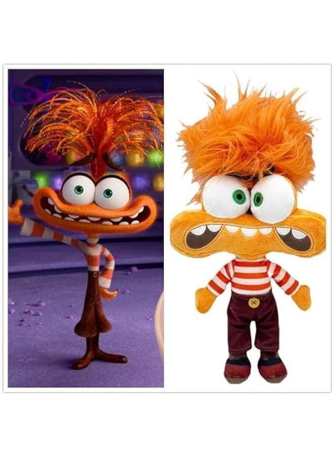 Inside Out 2 Plushs Toys, Stuffed Animals Plushies Toy,10-12 inch Height New Characters Anxiety, Embarrassment, Envy, Ennui, and Joy, Bingbong, Soft Cuddly (Anxiety) - Image 4