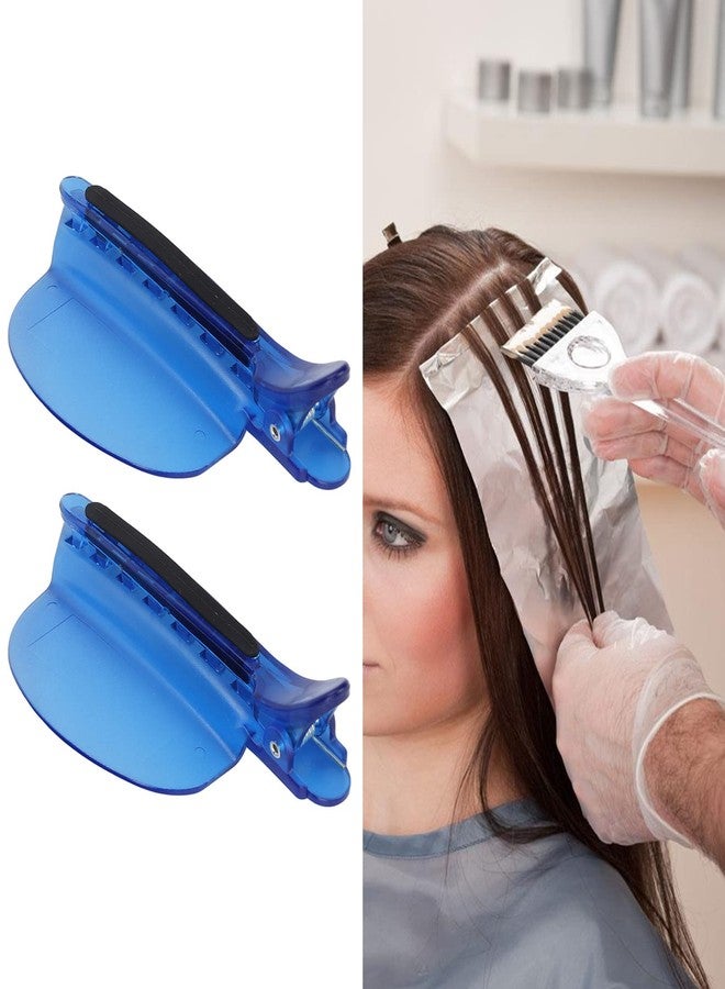 Ymiko Sectioning Clip, 2PCS Heat Insulation Easy Speed Separator Clip for Wig Extension Hair, Blue - Image 5