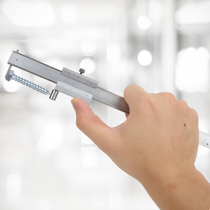Stainless Steel Parallel Marking Gauge Vernier Caliper Measuring Tool 0-200MM0-200MM - Image 2