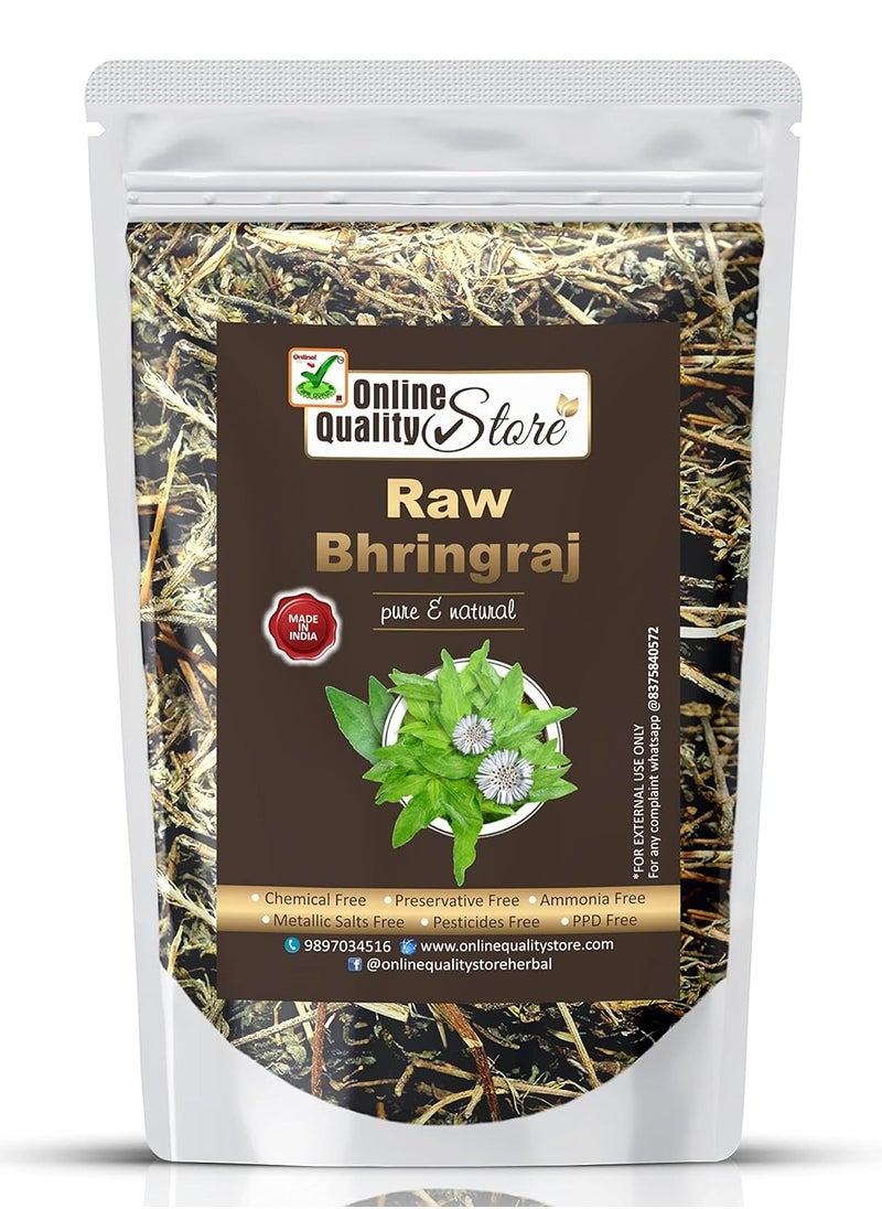 Online Quality Store Online Quality Store raw bringaraj/bringraj dry leaves/Bhringraj Leaves/Bhangra - Eclipta Alba/False Daisy/Keshraj-100g  - Image 3