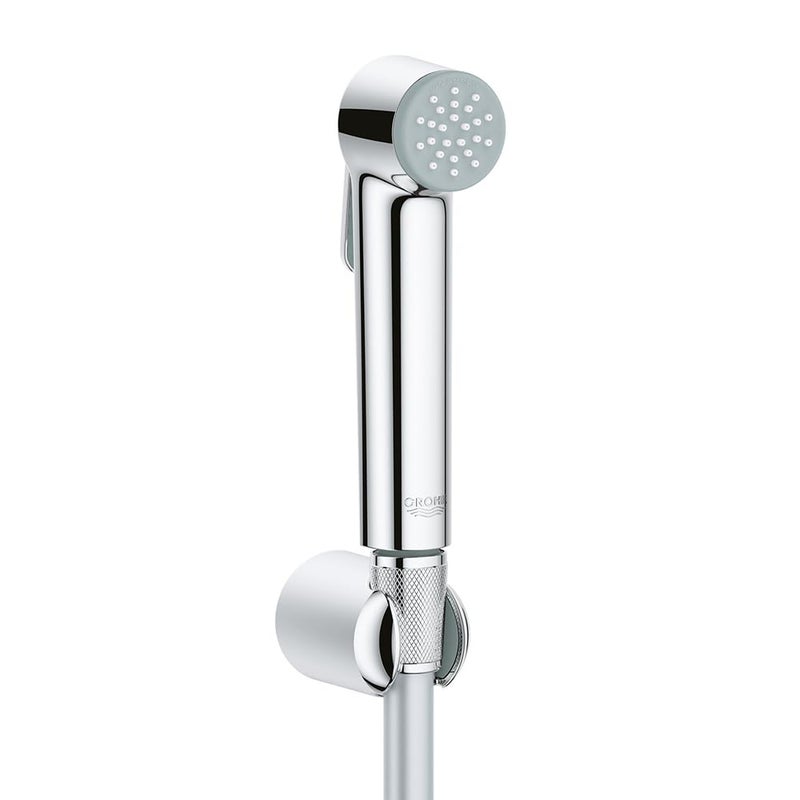 Grohe Tempesta-F Trigger Spray With Flexible Twistfree Hose Pipe And Holder | Health Faucet With 1250mm Hose Pipe | Jet Spray For Toilet With Powerful Cleaning | Starlight Chrome Finish | 27513001 - Image 5